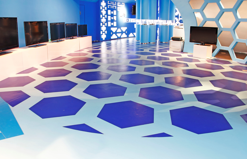 PVC商用地板 PVC商用地板