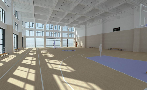 籃球場(chǎng)PVC運(yùn)動(dòng)地板