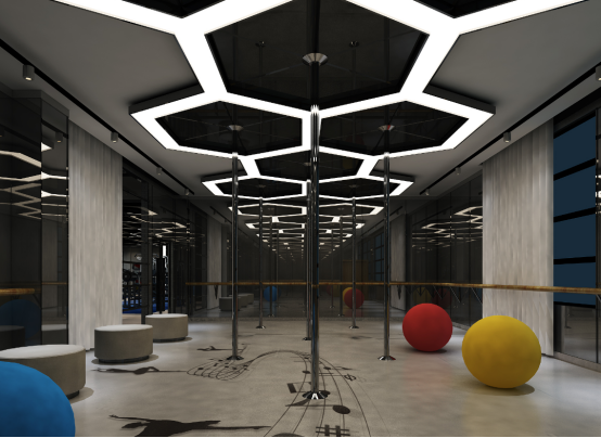 瑜伽健身房PVC避震地板 瑜伽健身房PVC避震地板